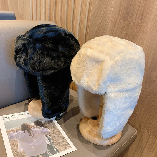 Faux Fur Trapper Hat
