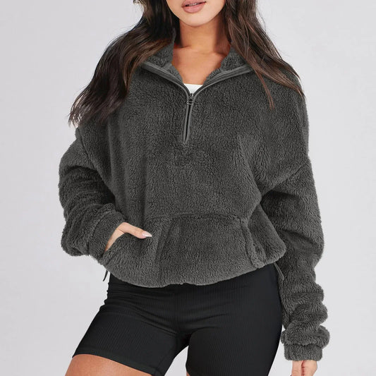 Fleece Half Zip Pullover