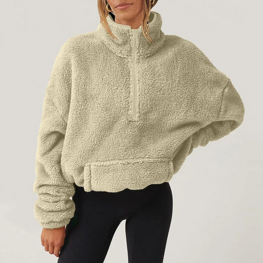 Fleece Half Zip Pullover
